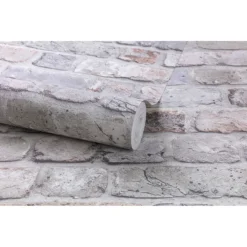 Grandeco Facade Brick Pastel Paste The Wall Wallpaper -Famous Wallpaper Store 12822289 1194878324775593