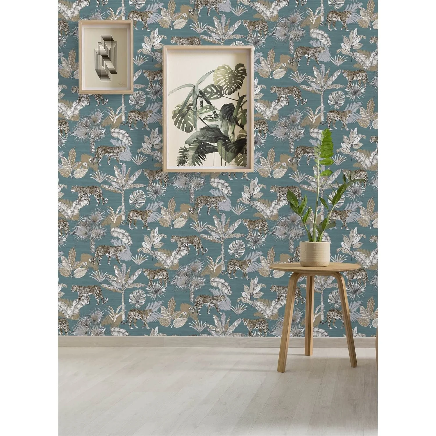 Grandeco Leopard Teal Paste the Wall Wallpaper Grandeco Leopard Teal Paste The Wall Wallpaper -Famous Wallpaper Store 12837441 1904833215518149