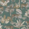 Grandeco Leopard Teal Paste The Wall Wallpaper 2 Grandeco Leopard Teal Paste The Wall Wallpaper -Famous Wallpaper Store 12837441 6614831955462964