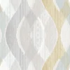 Grandeco Madeleine Yellow/Grey Wallpaper