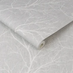 Fresco Winter Tree Wallpaper - Grey -Famous Wallpaper Store 12838037 1114833222561081
