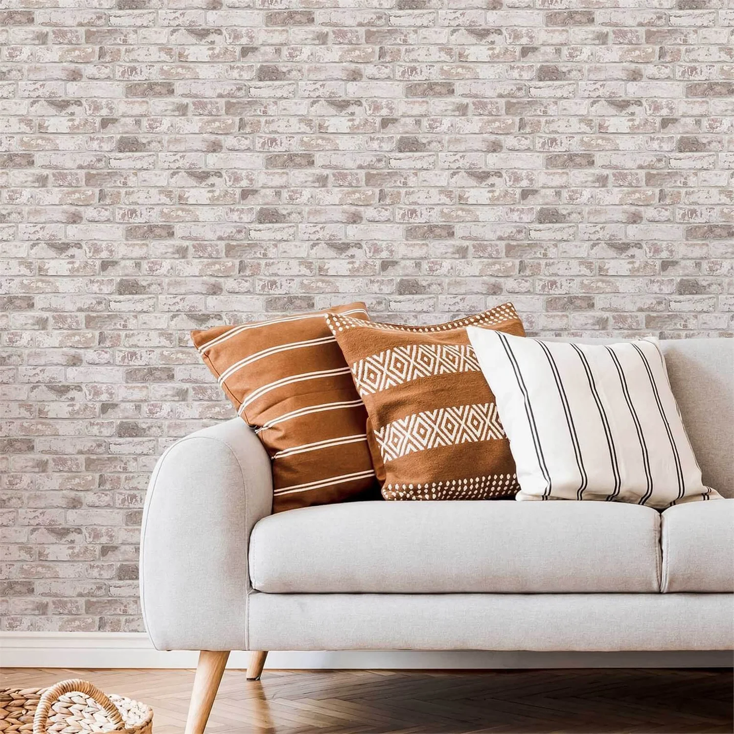 Fresco Distressed Brick Wallpaper - Pastel Fresco Distressed Brick Wallpaper - Pastel -Famous Wallpaper Store 12838043 6484833224709531