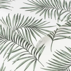 Superfresco Easy Scandi Leaf Green Wallpaper -Famous Wallpaper Store 12841440 4654833226734681