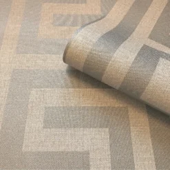Belgravia Giorgio Beige Greek Key Wallpaper