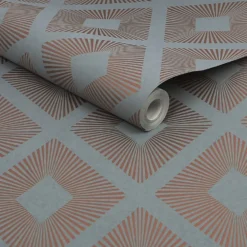 Next Deco Triangle Grey Wallpaper -Famous Wallpaper Store 13827398 1384969280191608
