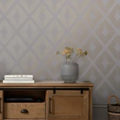 Next Deco Triangle Grey Wallpaper -Famous Wallpaper Store 13827398 7094969280309160