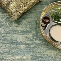 Belgravia Décor Retreat Distressed Textured Green Wallpaper -Famous Wallpaper Store 13909702 2124981688938305