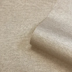 Belgravia Décor Palm Weave Textured Beige Wallpaper A4 Size Sample