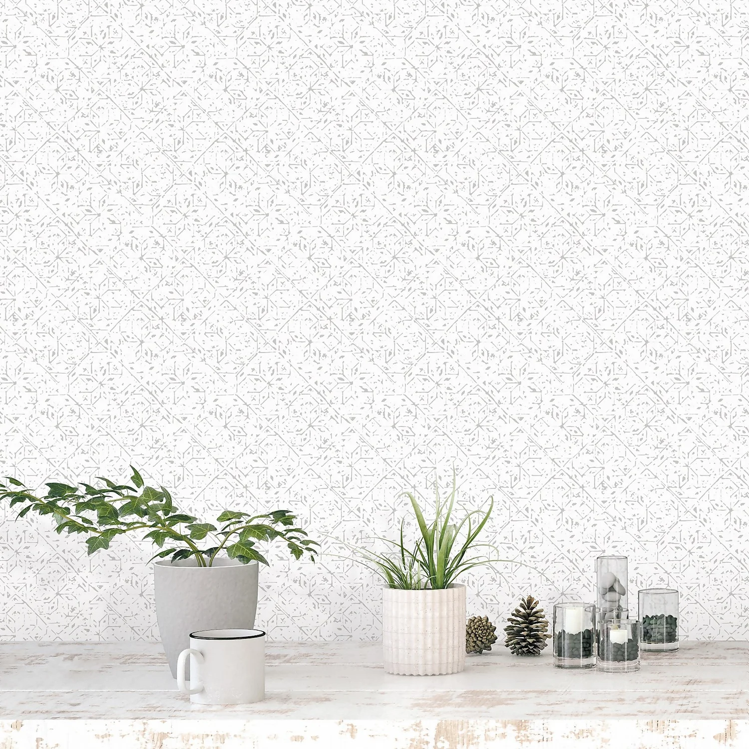 Galerie Geo Tile Grey Large Wallpaper Sample Galerie Geo Tile Grey Large Wallpaper Sample -Famous Wallpaper Store 13910629 1534994886349539
