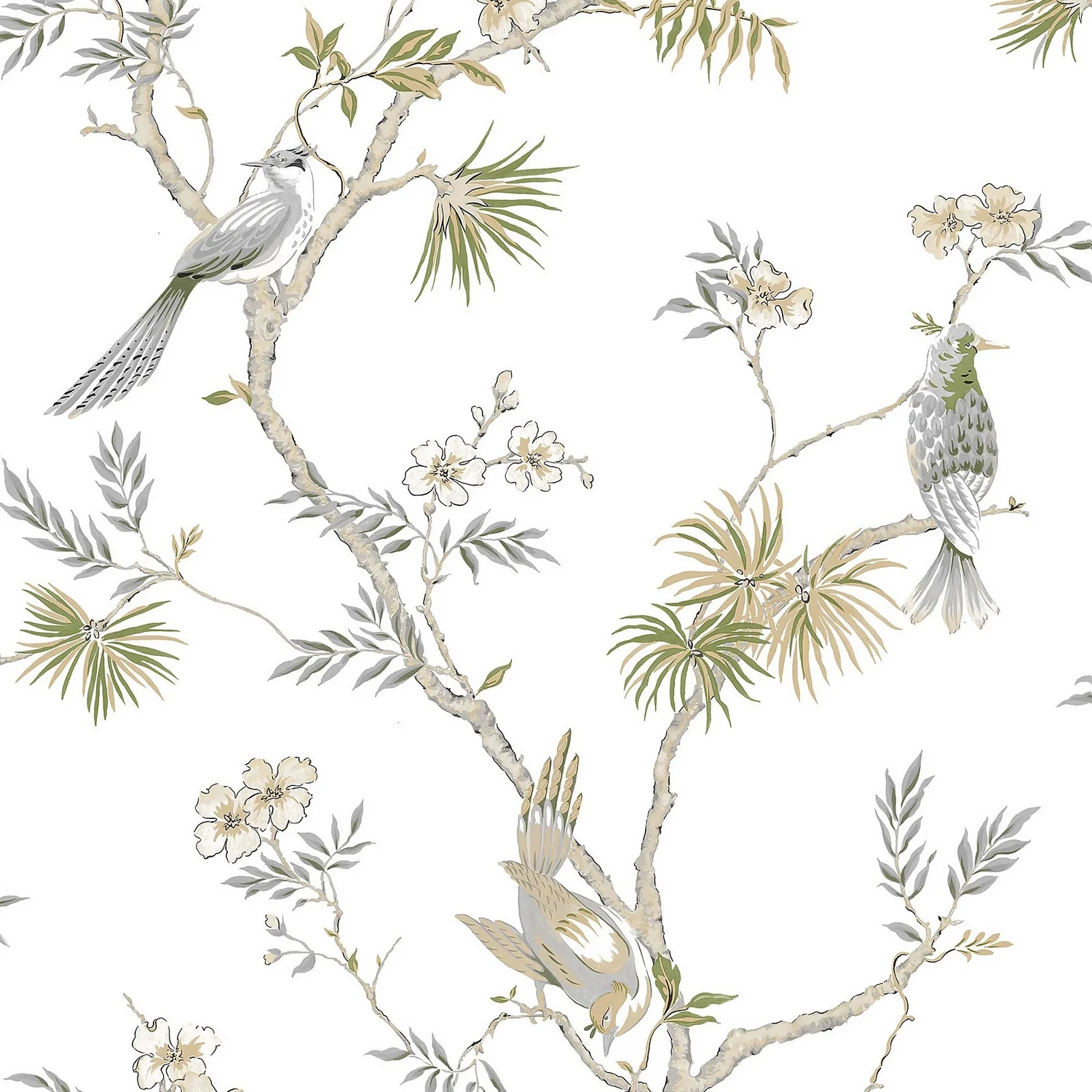 Galerie Chinoiserie Bird Grey Large Wallpaper Sample Galerie Chinoiserie Bird Grey Large Wallpaper Sample -Famous Wallpaper Store 13910638 2034994886599625