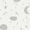 Next Moon & Stars Grey Wallpaper -Famous Wallpaper Store 13956083 2004998026083644