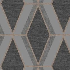 Next Optical Triangle Grey Wallpaper -Famous Wallpaper Store 13960886 1464998027111135