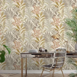 Grandeco Kara Taupe Textured Matt Wallpaper -Famous Wallpaper Store 13980247 7434998778039950