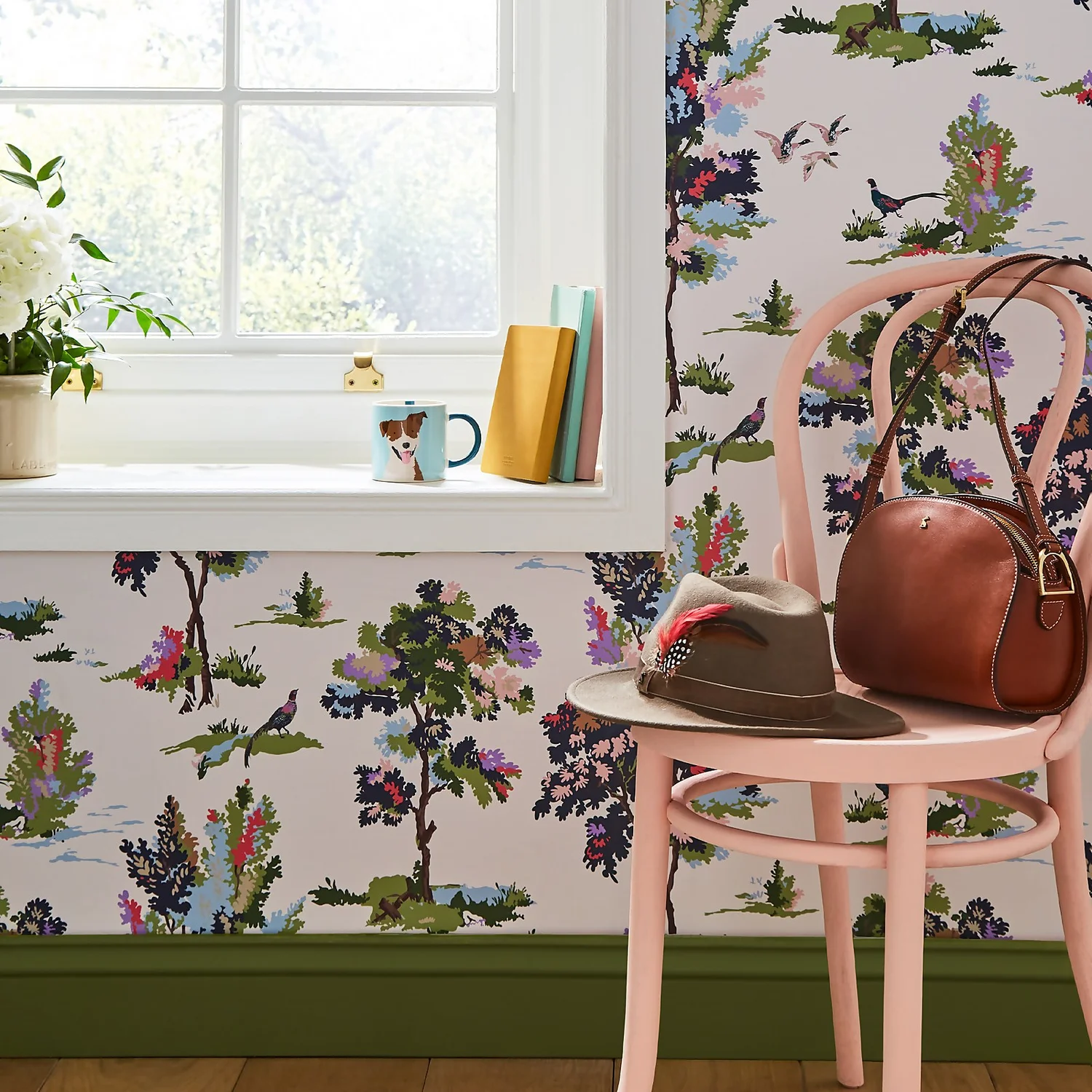 Joules Woodland Scene Dawn Grey Wallpaper Joules Woodland Scene Dawn Grey Wallpaper -Famous Wallpaper Store 13991840 2705003722632423