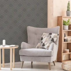 Superfresco Colours Savile Row Charcoal Wallpaper 6 Superfresco Colours Savile Row Charcoal Wallpaper -Famous Wallpaper Store 13991884 8265003727008184