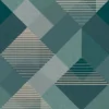 Superfresco Easy Kaleidoscope Emerald Wallpaper